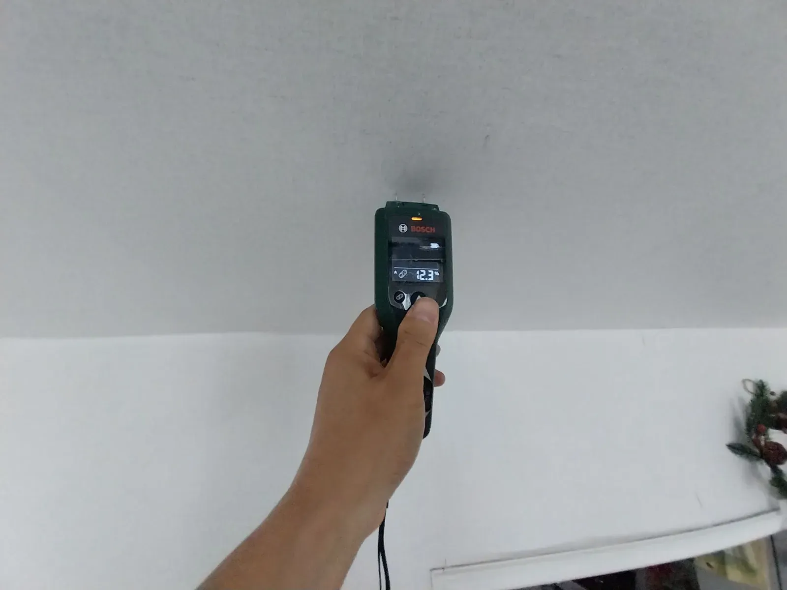 다른 천장 면 기준 측정