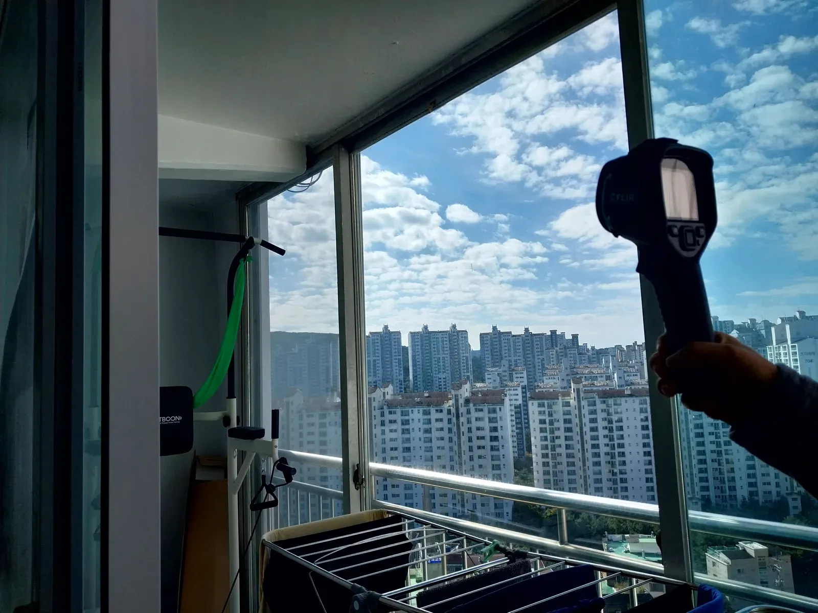 베란다 열화상 점검