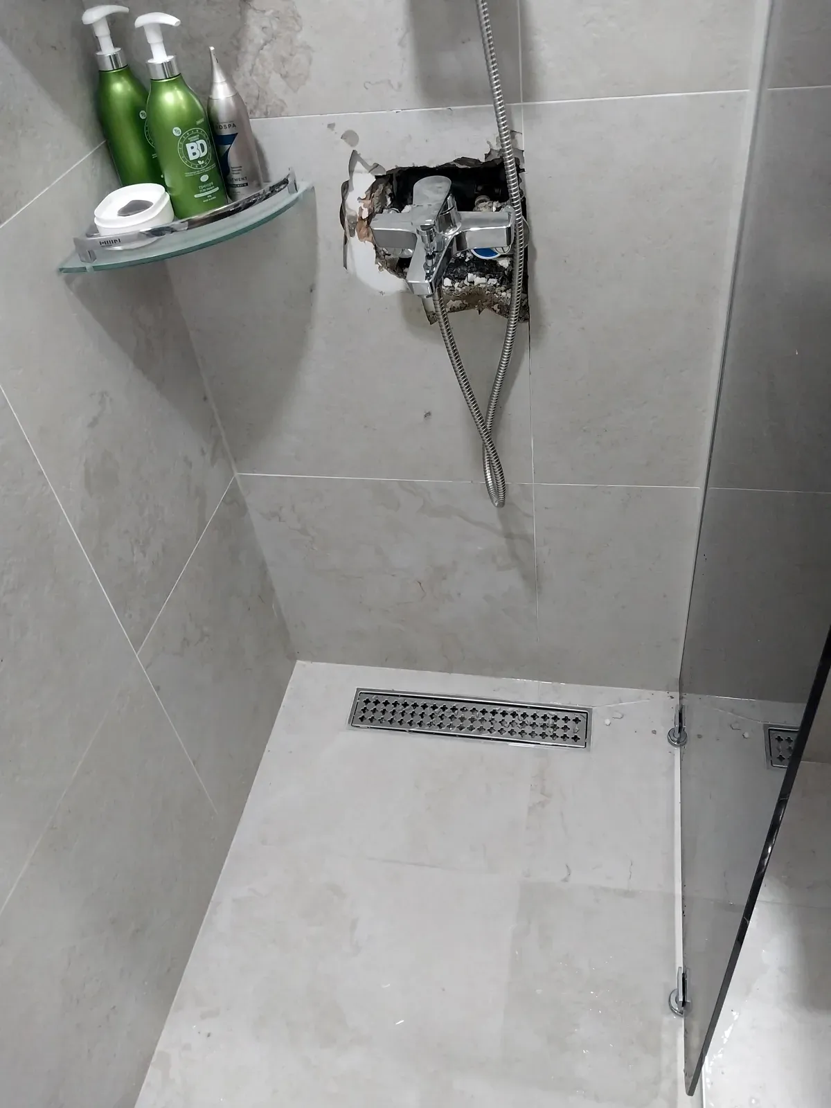 수전 재설치 후 모습